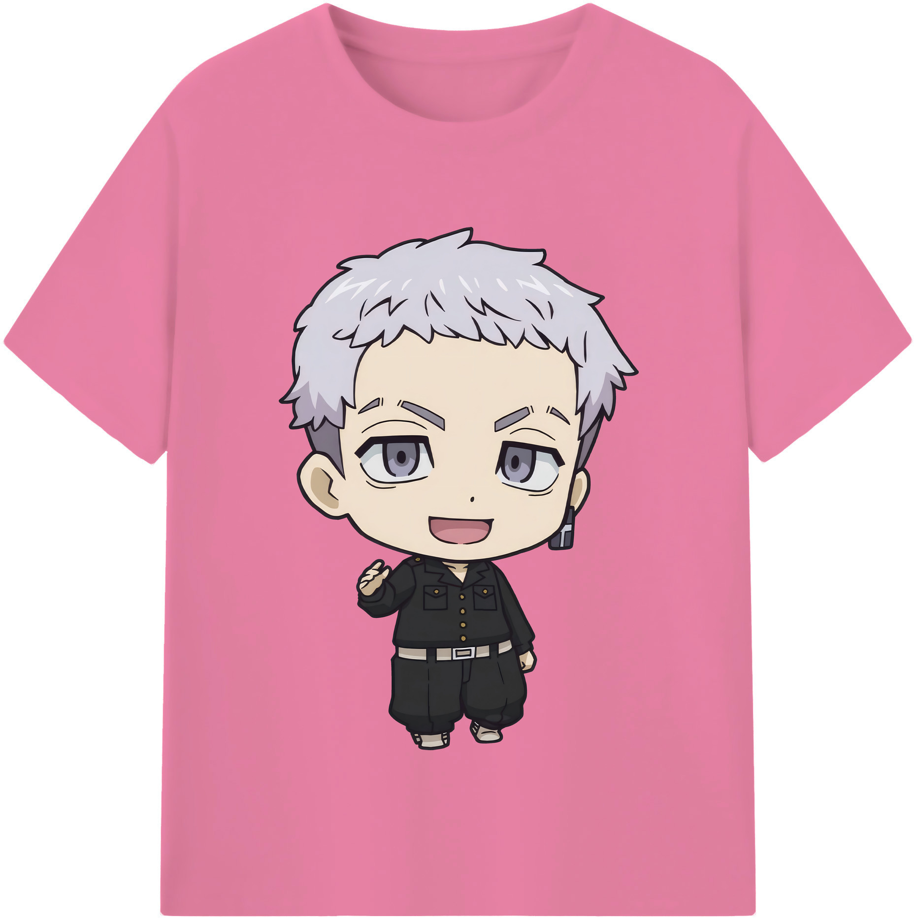 （画像用） 東京リベンジャーズ Tokyo Revengers 綿100％半袖Tシャツ（フロントプリント）